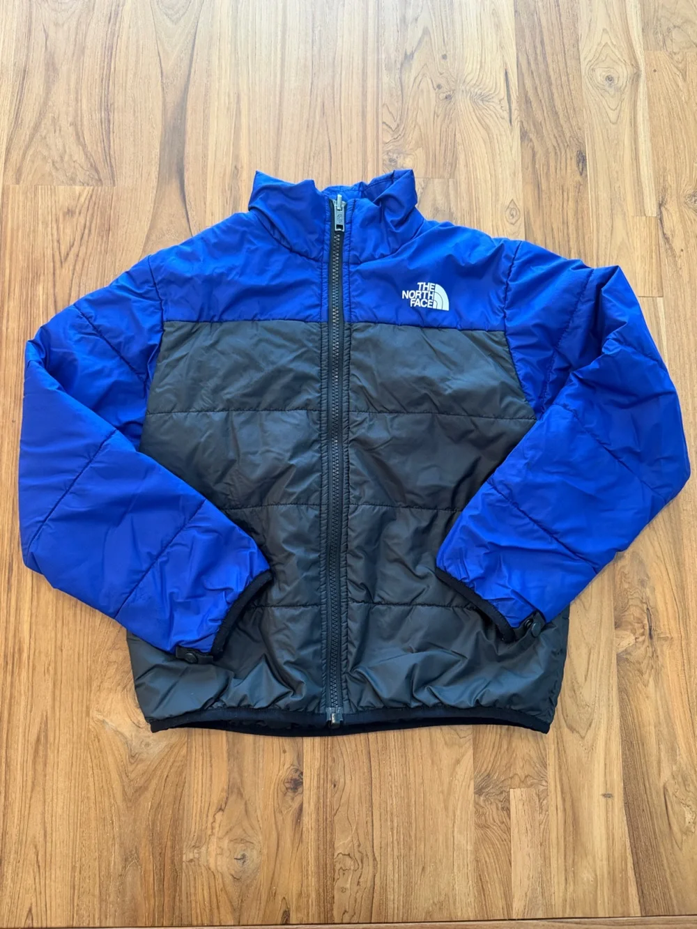 North Face Jacket/Coat Boy’s 7/8 Black & Blue